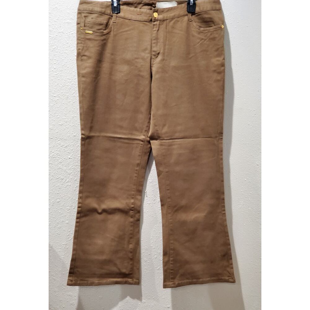 Jeans 20W BURLAP Woman's Plus Size Brown Brand New Pants 2XL